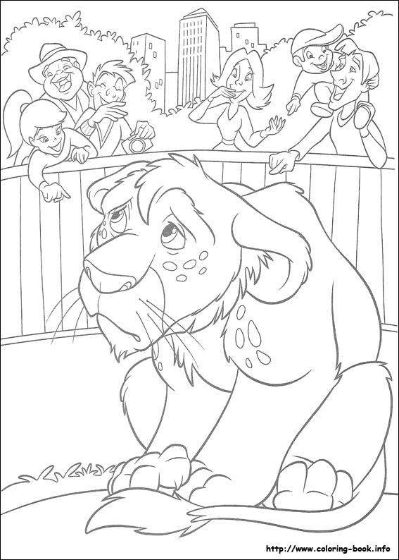 The Wild coloring picture